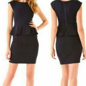 Alice + Olivia Peplum Mini Dress